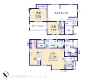 【東京都/清瀬市中里】清瀬市中里6丁目 新築一戸建て 間取り図