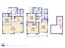 【東京都/東村山市秋津町】東村山市秋津町4丁目 新築一戸建て 間取り図