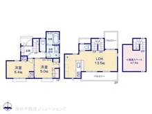 【埼玉県/所沢市若松町】所沢市若松町 新築一戸建て 間取り図