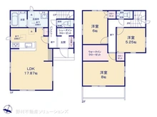 【東京都/東村山市秋津町】東村山市秋津町4丁目 新築一戸建て 間取り図