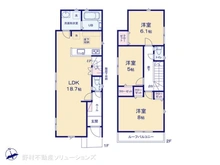 【東京都/東村山市萩山町】東村山市萩山町1丁目 新築一戸建て 間取り図