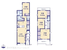 【東京都/東村山市多摩湖町】東村山市多摩湖町1丁目 新築一戸建て 間取り図