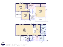 【東京都/東村山市多摩湖町】東村山市多摩湖町1丁目 新築一戸建て 間取り図