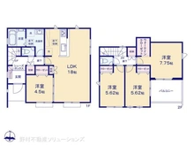 【東京都/東村山市多摩湖町】東村山市多摩湖町1丁目 新築一戸建て 間取り図