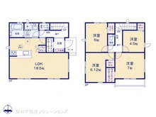 【東京都/東村山市恩多町】東村山市恩多町5丁目 新築一戸建て 間取り図