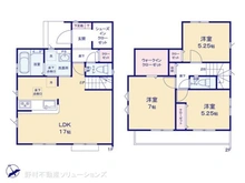 【東京都/東村山市久米川町】東村山市久米川町1丁目 新築一戸建て 間取り図
