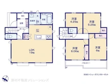 【東京都/東村山市久米川町】東村山市久米川町2丁目 新築一戸建て 間取り図