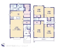 【東京都/東村山市久米川町】東村山市久米川町2丁目 新築一戸建て 間取り図