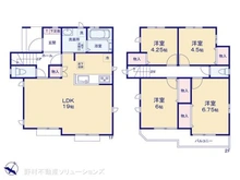 【東京都/東村山市久米川町】東村山市久米川町2丁目 新築一戸建て 間取り図