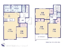 【埼玉県/所沢市和ケ原】所沢市和ケ原1丁目 新築一戸建て 間取り図