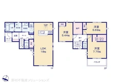 【東京都/東村山市多摩湖町】東村山市多摩湖町2丁目 新築一戸建て 間取り図