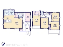 【東京都/清瀬市松山】清瀬市松山1丁目 新築一戸建て 間取り図