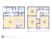 【埼玉県/所沢市小手指元町】所沢市小手指元町1丁目 新築一戸建て 間取り図