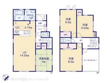 【埼玉県/所沢市大字山口】所沢市大字山口 新築一戸建て 間取り図
