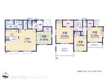 【東京都/東村山市富士見町】東村山市富士見町2丁目 新築一戸建て 間取り図