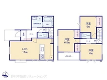 【埼玉県/所沢市小手指元町】所沢市小手指元町3丁目 新築一戸建て 間取り図