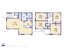 【埼玉県/所沢市緑町】所沢市緑町4丁目 新築一戸建て 間取り図