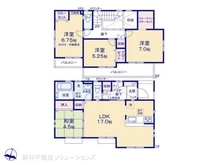【東京都/東村山市秋津町】東村山市秋津町4丁目 新築一戸建て 間取り図