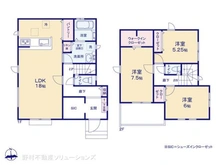 【埼玉県/所沢市大字山口】所沢市大字山口 新築一戸建て 間取り図