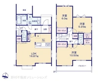 【埼玉県/所沢市小手指元町】所沢市小手指元町2丁目 新築一戸建て 間取り図
