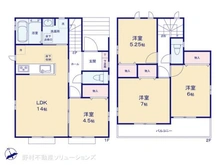 【埼玉県/所沢市大字山口】所沢市大字山口 新築一戸建て 間取り図