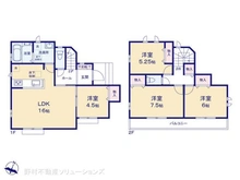 【東京都/東村山市多摩湖町】東村山市多摩湖町3丁目 新築一戸建て 間取り図