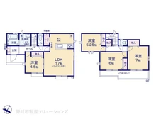 【東京都/東村山市久米川町】東村山市久米川町2丁目 新築一戸建て 間取り図