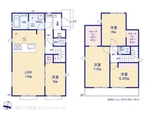 【東京都/清瀬市竹丘】清瀬市竹丘3丁目 新築一戸建て 間取り図
