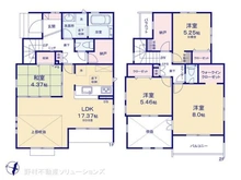 【東京都/東村山市廻田町】東村山市廻田町1丁目 新築一戸建て 間取り図