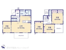 【埼玉県/所沢市狭山ケ丘】所沢市狭山ケ丘2丁目 新築一戸建て 間取り図