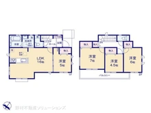 【東京都/東村山市恩多町】東村山市恩多町3丁目 新築一戸建て 間取り図