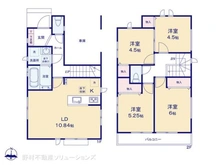 【埼玉県/所沢市大字山口】所沢市大字山口 新築一戸建て 間取り図