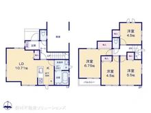 【埼玉県/所沢市大字山口】所沢市大字山口 新築一戸建て 間取り図