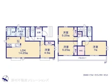 【東京都/東村山市恩多町】東村山市恩多町3丁目 新築一戸建て 間取り図