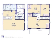 【埼玉県/所沢市大字松郷】所沢市大字松郷 新築一戸建て 間取り図