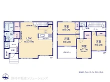 【埼玉県/所沢市大字山口】所沢市大字山口 新築一戸建て 間取り図