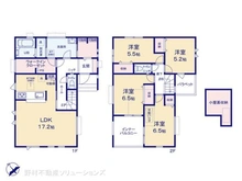【埼玉県/所沢市榎町】所沢市榎町 新築一戸建て 間取り図