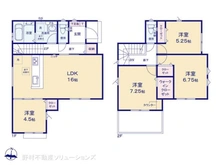 【埼玉県/所沢市大字北秋津】所沢市大字北秋津 新築一戸建て 間取り図