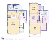 【東京都/東村山市恩多町】東村山市恩多町1丁目 新築一戸建て 間取り図