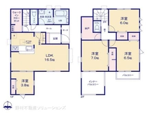 【埼玉県/所沢市大字北秋津】所沢市大字北秋津 新築一戸建て 間取り図
