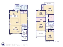 【埼玉県/所沢市大字上安松】所沢市大字上安松 新築一戸建て 間取り図