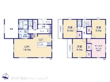 【東京都/東村山市廻田町】東村山市廻田町2丁目 新築一戸建て 間取り図