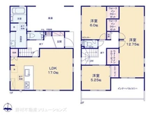 【埼玉県/所沢市向陽町】所沢市向陽町 新築一戸建て 間取り図