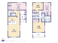 【埼玉県/所沢市美原町】所沢市美原町4丁目 新築一戸建て 間取り図