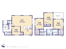 【埼玉県/所沢市けやき台】所沢市けやき台1丁目 新築一戸建て 間取り図