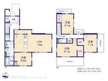 【埼玉県/所沢市大字山口】所沢市大字山口 新築一戸建て 間取り図