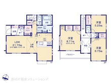 【東京都/東村山市秋津町】東村山市秋津町3丁目 新築一戸建て 間取り図