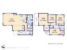【埼玉県/所沢市小手指南】所沢市小手指南3丁目 新築一戸建て 間取り図
