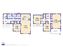 【埼玉県/所沢市大字山口】所沢市大字山口 新築一戸建て 間取り図