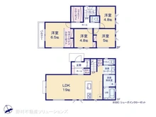 【東京都/東村山市諏訪町】東村山市諏訪町1丁目 新築一戸建て 間取り図